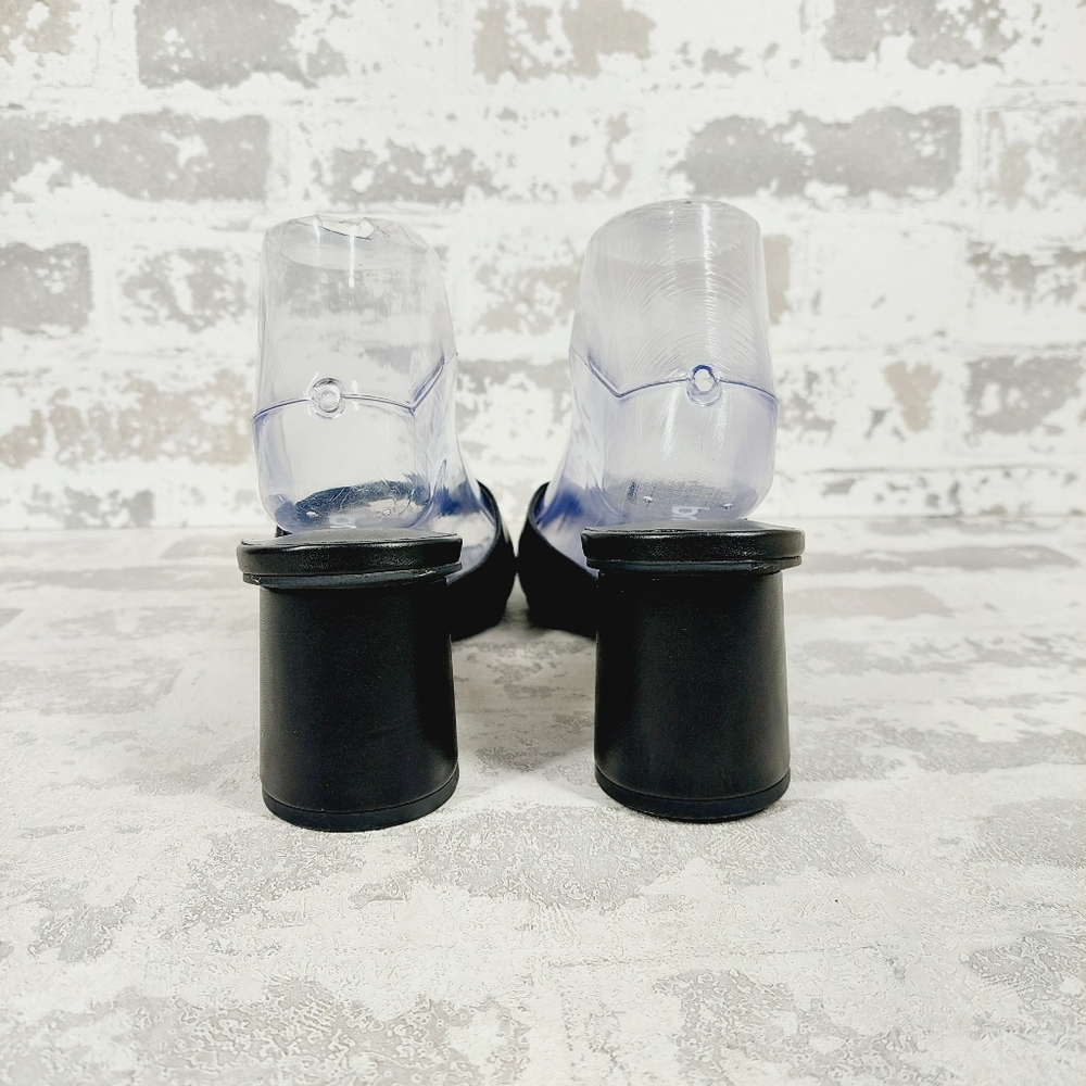 Abound Black Slide Block Heel Sandals - Picture 5 of 10
